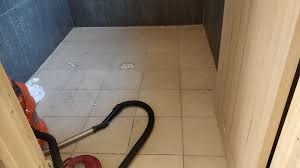 Shovel it into the shower stall, working it with your trowel as you do. How Do I Slope This Tiled Shower Floor Diynot Forums