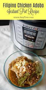 Filipino Chicken Adobo Instant Pot Recipe This Adobo Recipe Has A Lot Of Adobo Sauce For Your Steamed Rice T Adobo Chicken Adobo Recipe Filipino Adobo Recipe