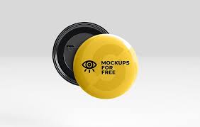 Pin Badge Mockup Mockups For Free In 2020 Mockup Pin Badges Branding Design