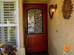 36 X 80 Classic Craft Single Fiberglass Door Thermatru Rustic Collection Model Ccr20537 A Fiberglass Entry Doors Wrought Iron Entry Doors Rustic Front Door