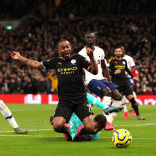 Pep guardiola accused liverpool players of diving to win games after jurgen klopp's title challengers came from behind to win at aston villa. The Reason Raheem Sterling Was Not Sent Off For Diving During Tottenham Vs Man City Clash Football London