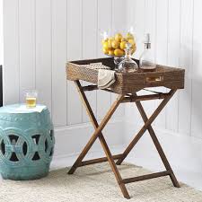 Rattan Butler Tray Table Stool Butlers Tray Table Butler Tray