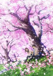 Https Www Wallpapermaiden Com Wallpaper 34415 Yamauchi Sakura Kimi No Suizou Wo Tabetai Sakura Blossom Petals Bloom Cherry Ilustrasi Animasi Seni Anime