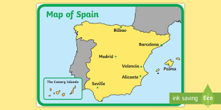 Click on any autonomous community in the following map of spain to learn more about them. Spain Display Map Teacher Made