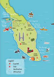 Half of the trip is reached in. Malaysia From Airasia Penang Malaysia Map