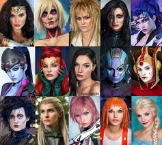 The girl with the many faces (Alyson Tabbitha) : rpics