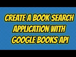 Google Books Api Example Book Search Application Youtube Book Search Web Development Tutorial Programming Tutorial