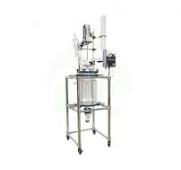 Buy Lab Scale Double Layer Jacketed Glass Chemical Reactor ...
