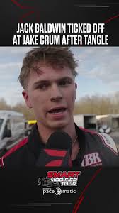 ♨️ Jack Baldwin not happy with Jake Crum at Anderson Motor Speedway  #SMARTMods