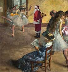Hilarious Photos Of Santa Claus Invading Classic Paintings Degas Paintings Edgar Degas Art Edgar Degas