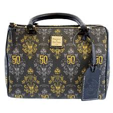 Celebrating the 50th anniversary of the haunted mansion attraction at walt disney world, which opened at the magic kingdom in 1971. Disney Dooney Bourke Bag Barrel Bag Haunted Mansion 50th Celebration Passholder