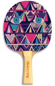 Fabulous Illustrated Ping Pong Paddles Are A Smash Ping Pong Paddles Ping Pong Bat Art