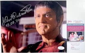 John Rubinstein Signed Star Trek: Enterprise 8x10 Photo A Autograph JSA COA
