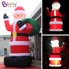 Add this gorgeous lighted santa to your outdoor decorations for the holiday season. Giant 6m 20ft Tall Outdoor Inflatable Santa Claus Christmas Decor Inflatable Santa Claus Figure With Lighting N Bag For Xmas Outdoor Inflatable Inflatable Outdoordecoration Inflatable Aliexpress
