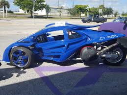 2015 Assembled 2 Axels T Rex Aero 3s Replica Cycle Sellerz Cafe Racer Build Reverse Trike Triumph Cafe Racer