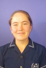 Lara Bernard from Die Hoërskool Menlopark took 1st place prize in the Grade  8