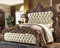 Antique Gold Perfect Brown King Bed Traditional Homey Design Hd 8011 Hd 8011 Ek Bed King Bedroom Sets Traditional Bedroom Design Home Decor Bedroom