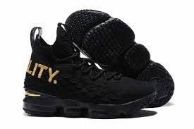 Black And Gold Nike Basketball Shoes Nike Lebron 15 Equality Pe Black Gold Basketball Shoe For Sale Gold Basketball Shoes Adidas Basketball Shoes White Basketball Shoes
