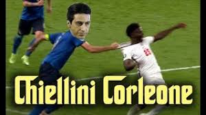 Giorgio chiellini memes euro 2020. The Godfather Chiellini Pulling Saka Youtube