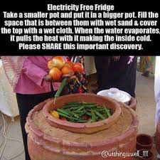 Swipe Left For Instructions This Fridge Works With Evaporative Science It Is Great To Know In Cases Of Emer Survival Prepping Survival Tips Survival Skills
