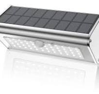 Super Bright Solar Lights Outdoor IP65 Water Proof, 1100 Lumens Wireless  LED Motion Sensor Light, Aluminum Metal Housing Security Lights Flood Wall  ...