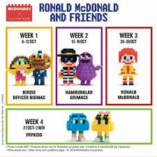 Nanoblock toys price in malaysia june 2021. Limited Edition Mcdonald S Original Kawada Nanoblock Ronald Friends Shopee Malaysia