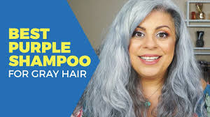 Blue shampoo is more for. Best Purple Shampoo For Going Gray Maryam Remias Youtube
