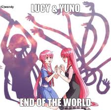 2 Of My Favorite Female Characters From Animes Yuno From Mirai Nikki And Lucy From Elfen Lied Yuno Gasai Anime Mirai Nikki Anime Below is a list of characters that appear in the future diary universe and series. yuno gasai anime mirai nikki anime