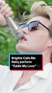 Here’s @BrigitteCallsMeBaby giving a heartfelt live performance of “Eddie  My Love” in Minneapolis. #brigittecallsmebaby #indie #crooner #retro  #livemusic
