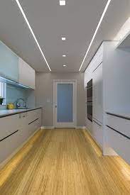 Turn off the ceiling lights and enjoy the soft glow of the led strips. Strip Lights Kitchen Ceiling Swasstech