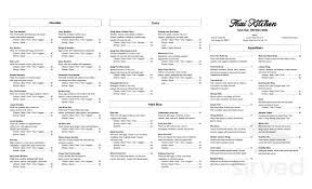 I'd say the portion sizes are pretty good for how much you pay. Thai Kitchen Menu In Anchorage Alaska Usa