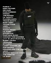 The 27 track album includes collaborations with artists that kanye has worked with before, along with some controversial figures. Jfn7rh Lpr 8ym
