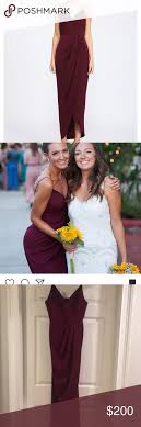 Shona Joy Core Cocktail Dress Burgundy Midi Bridesmaid Dress Maroon Bridesmaid Dresses Burgundy Bridesmaid Dresses