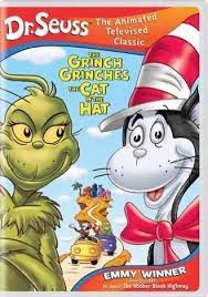 Dr Seuss 05 The Grinch Grinches The Cat In The Hat 1982 The Hoober Bloob Highway 1975 Seuss Old Cartoons Cats