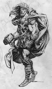 Original Thor Thor Art Marvel Art Thor Tattoo
