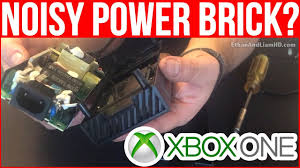 How To Fix A Noisy Xbox One Power Supply Brick Youtube