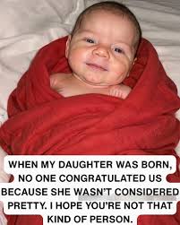 New baby is very beautiful