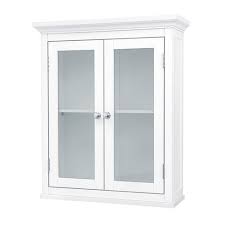 Different wall materials require different types of fixing devices. Madison Avenue Wall Cabinet 2 Doors White Elegant Home Fashions Target