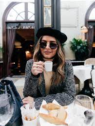 Thegirlfrompanama Com Paris Travel Guide In The Winter Pam Hetlinger At Hotel Costes Wearing A Beret Hat And A Grey Paris Outfits Paris Winter Paris Travel