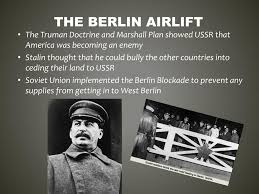 Berlin, in russia's zone, was also split into 4 zones. Ppt The Berlin Airlift Powerpoint Presentation Free Download Id 2824269