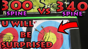 300 Spine Arrows Vs 340 Spine Arrows Gold Tip Pierce Arrows