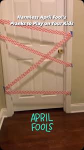 April Fool’s Day is coming up! Here are some of our favorite silly,  non-traumatizing pranks to play on the kids. Which one are you going to try  this year?, #momtessorilife #aprilfools #aprilfoolsday