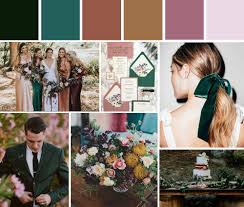En otoño una buena idea es tener en cuenta las cosas típicas de la estación y los colores propios de ella como el naranja, el el ambiente de una boda en otoño es cómo más tranquilo, más romántico. 5 Paletas De Colores Para Tu Boda En Otono Frida Enamorada