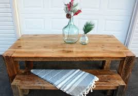 diy barn wood table from tobacco barn