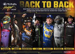 The breakout week continues for this kid! Ryan Timms climbed aboard Shane  Liebig's #10 and has been battling for the win in all three races with  Kubota Tractor Corporation High Limit Racing