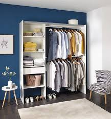 Dressing Blanc Dressing Blanc Kit Dressing Avec Rideau Rangement Dressing