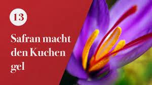 Eine prise safran reicht aus, um eine speise wie den besagten kuchen gelb zu färben. Safran Macht Den Kuchen Gel Youtube