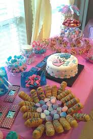 More great ideas for gender reveal celebrations. Desserts Table For Gender Reveal Party Gender Reveal Party Food Gender Reveal Dessert Gender Reveal Party