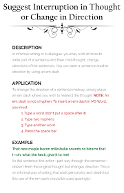 Grammarly helps you eliminate errors and find the perfect words to express yourself. How To Use Em Dashes The Visual Communication Guy