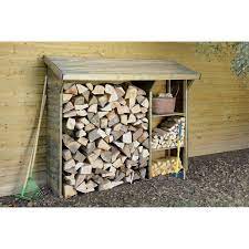 abri buches en bois traite autoclave 1 6m split taille taille unique abri bois de chauffage abri bois bois de chauffage